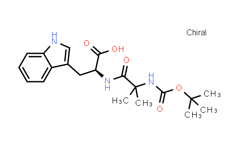 CAS No. 210481-85-9, N-[(1,1-Dimethylethoxy)carbonyl]-2-methylalanyl-L-tryptophan