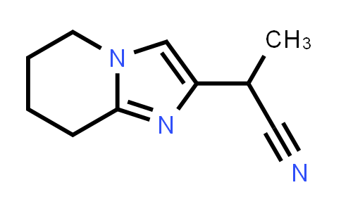 CAS No. 2104904-99-4, 2-(5,6,7,8-Tetrahydroimidazo[1,2-a]pyridin-2-yl)propanenitrile