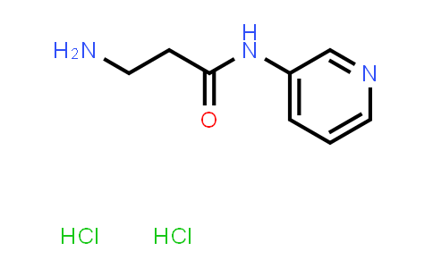 CAS No. 21051-07-0, 3-Amino-N-(pyridin-3-yl)propanamide dihydrochloride