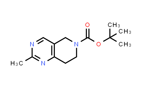 CAS No. 210538-72-0, tert-Butyl 2-methyl-7,8-dihydropyrido[4,3-d]pyrimidine-6(5H)-carboxylate