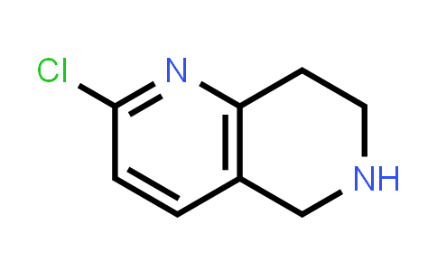 CAS No. 210539-05-2, 2-Chloro-5,6,7,8-tetrahydro-1,6-naphthyridine