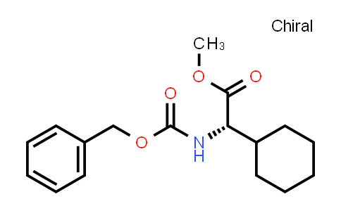 CAS No. 210629-78-0, (S)-methyl 2-(((benzyloxy)carbonyl)amino)-2-cyclohexylacetate