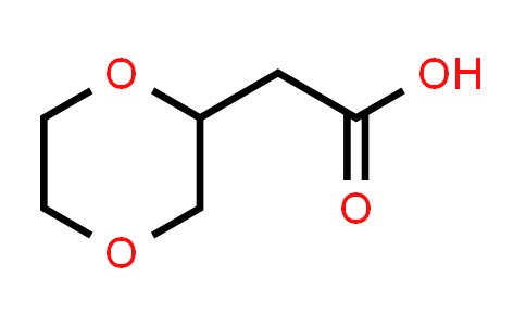 CAS No. 210647-03-3, 2-(1,4-Dioxan-2-yl)acetic acid