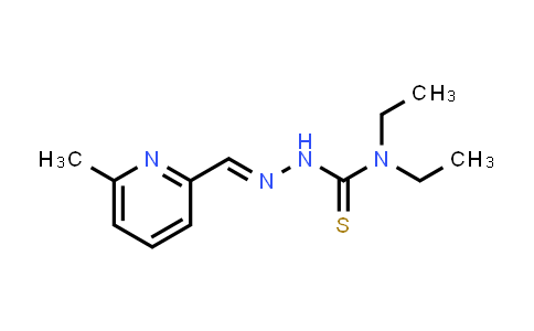 CAS No. 210700-64-4, Hydrazinecarbothioamide, N,N-diethyl-2-[(6-methyl-2-pyridinyl)methylene]-