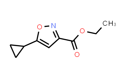 CAS No. 21080-81-9, Ethyl 5-cyclopropylisoxazole-3-carboxylate