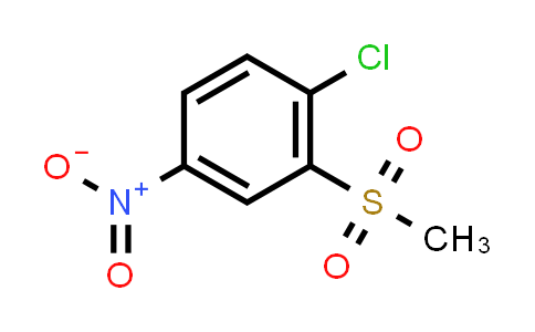 CAS No. 21081-74-3, 1-Chloro-2-(methylsulfonyl)-4-nitrobenzene