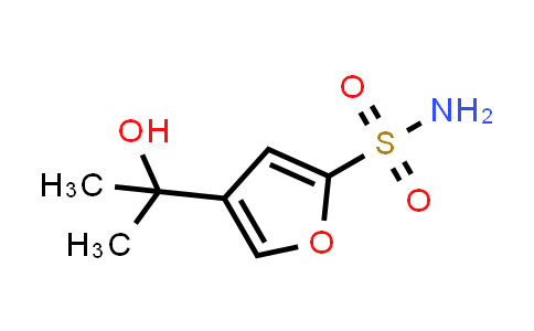 CAS No. 210827-34-2, 4-(2-Hydroxypropan-2-yl)furan-2-sulfonamide