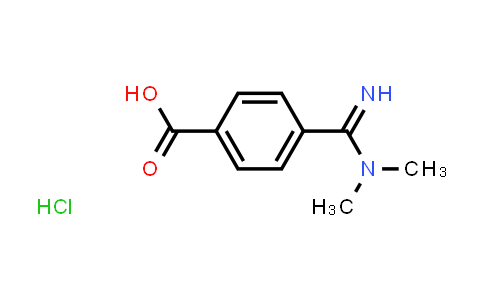 CAS No. 210963-78-3, 4-(N,N-Dimethylcarbamimidoyl)benzoic acid hydrochloride