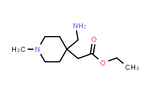 CAS No. 2109986-71-0, Ethyl 2-(4-(aminomethyl)-1-methylpiperidin-4-yl)acetate