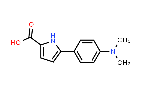 CAS No. 2110679-33-7, 5-(4-(Dimethylamino)phenyl)-1H-pyrrole-2-carboxylic acid