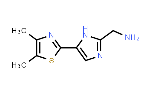 CAS No. 2110870-55-6, (5-(4,5-Dimethylthiazol-2-yl)-1H-imidazol-2-yl)methanamine