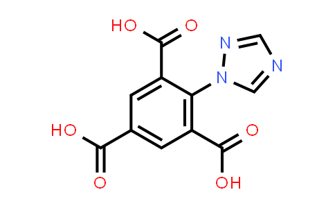 CAS No. 2111824-48-5, 2-(1H-1,2,4-Triazol-1-yl)benzene-1,3,5-tricarboxylic acid