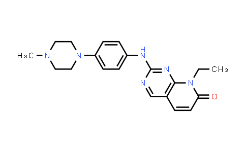 CAS No. 211245-14-6, 8-Ethyl-2-[[4-(4-methylpiperazin-1-yl)phenyl]amino]-8H-pyrido[2,3-d]pyrimidin-7-one