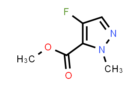 CAS No. 2112898-55-0, Methyl 4-fluoro-1-methyl-1H-pyrazole-5-carboxylate