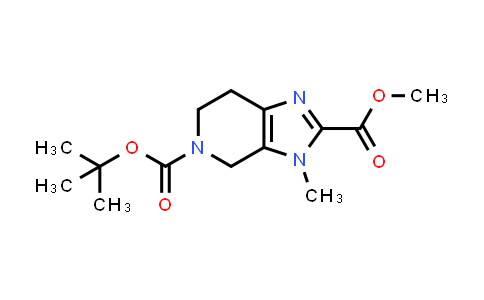 CAS No. 2113499-37-7, 5-(tert-Butyl) 2-methyl 3-methyl-3,4,6,7-tetrahydro-5H-imidazo[4,5-c]pyridine-2,5-dicarboxylate