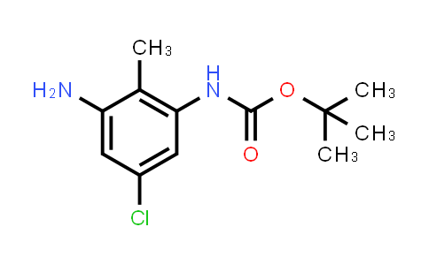 CAS No. 2113623-42-8, tert-Butyl (3-amino-5-chloro-2-methylphenyl)carbamate