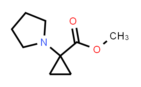 CAS No. 2114044-24-3, Methyl 1-(pyrrolidin-1-yl)cyclopropane-1-carboxylate