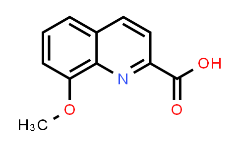 CAS No. 21141-35-5, 8-Methoxyquinoline-2-carboxylic acid
