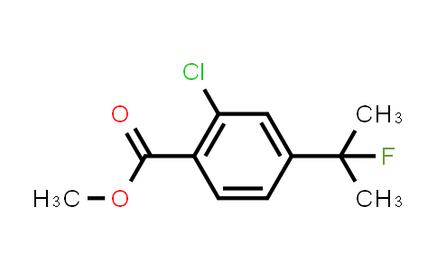CAS No. 2114269-56-4, Methyl 2-chloro-4-(2-fluoropropan-2-yl)benzoate