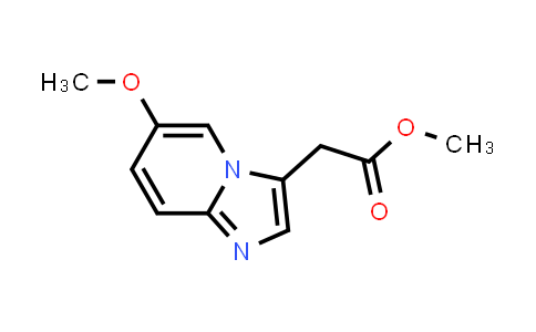 CAS No. 2115557-64-5, Methyl 2-(6-methoxyimidazo[1,2-a]pyridin-3-yl)acetate