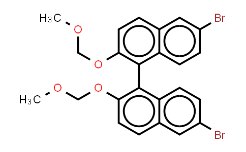 CAS No. 211560-97-3, (S)-6,6'-Dibromo-2,2'-bis(methoxymethoxy)-1,1'-binaphthyl