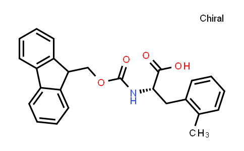 CAS No. 211637-75-1, (S)-2-((((9H-Fluoren-9-yl)methoxy)carbonyl)amino)-3-(o-tolyl)propanoic acid