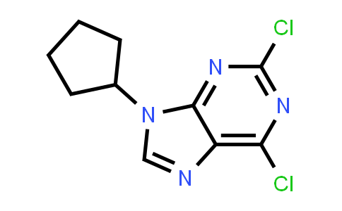 CAS No. 211733-67-4, 2,6-Dichloro-9-cyclopentyl-9H-purine