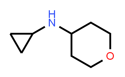 CAS No. 211814-16-3, N-Cyclopropyltetrahydro-2H-pyran-4-amine