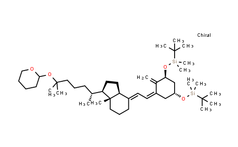 CAS No. 211866-07-8, [[(1a,3b,5Z,7E)-25-[(Tetrahydro-2H-pyran-2-yl)oxy]-9,10-secocholesta-5,7,10(19)-triene-1,3-diyl]bis(oxy)]bis[(1,1-dimethylethyl)dimethylsilane]