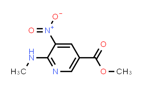 CAS No. 211915-52-5, Methyl 6-(methylamino)-5-nitronicotinate