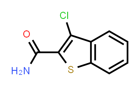 CAS No. 21211-09-6, 3-Chlorobenzo[b]thiophene-2-carboxamide