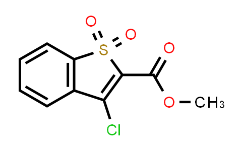 CAS No. 21211-23-4, Methyl 3-chloro-1-benzothiophene-2-carboxylate 1,1-dioxide