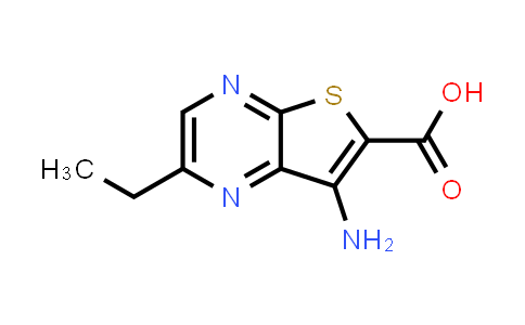 MC540099 | 2123445-30-5 | 7-Amino-2-ethylthieno[2,3-b]pyrazine-6-carboxylic acid