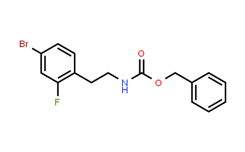 CAS No. 2123445-55-4, Benzyl 4-bromo-2-fluorophenethylcarbamate