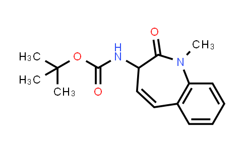CAS No. 2124262-03-7, tert-Butyl (1-methyl-2-oxo-2,3-dihydro-1H-benzo[b]azepin-3-yl)carbamate