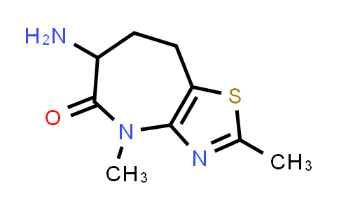 CAS No. 2124262-47-9, 6-Amino-2,4-dimethyl-4,6,7,8-tetrahydro-5H-thiazolo[4,5-b]azepin-5-one