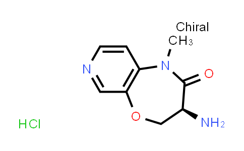 CAS No. 2124262-59-3, (S)-3-Amino-1-methyl-3,4-dihydropyrido[3,4-b][1,4]oxazepin-2(1H)-one hydrochloride