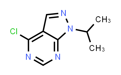 CAS No. 21254-15-9, 4-Chloro-1-propan-2-ylpyrazolo[3,4-d]pyrimidine