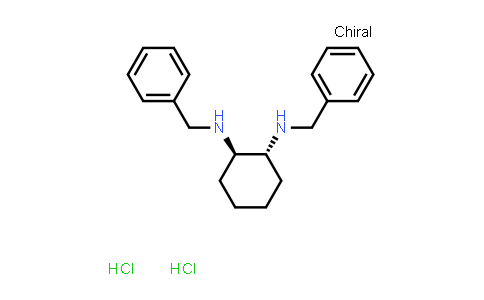 CAS No. 212611-88-6, (1R,2R)-N1,N2-Dibenzylcyclohexane-1,2-diamine dihydrochloride