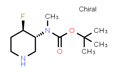 CAS No. 2126144-21-4, tert-Butyl N-[(3R,4R)-4-fluoropiperidin-3-yl]-N-methylcarbamate