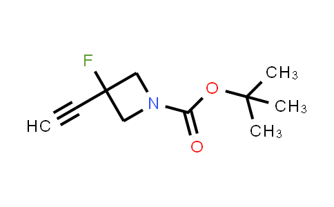 CAS No. 2126161-88-2, tert-Butyl 3-ethynyl-3-fluoroazetidine-1-carboxylate