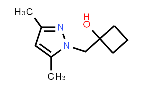 CAS No. 2126163-22-0, 1-[(3,5-Dimethyl-1H-pyrazol-1-yl)methyl]cyclobutan-1-ol