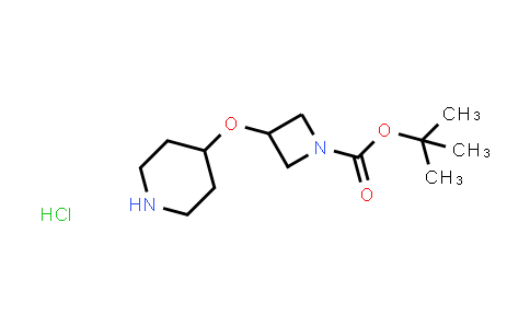 2126176-76-7 | tert-Butyl 3-(piperidin-4-yloxy)azetidine-1-carboxylate hydrochloride