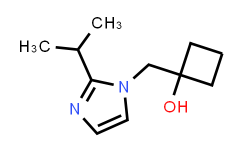 CAS No. 2126177-58-8, 1-((2-Isopropyl-1H-imidazol-1-yl)methyl)cyclobutan-1-ol