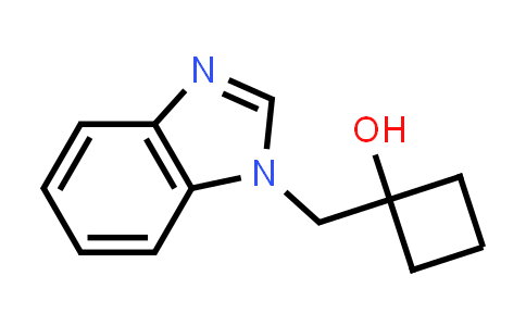CAS No. 2126178-70-7, 1-[(1H-1,3-Benzodiazol-1-yl)methyl]cyclobutan-1-ol