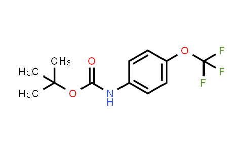 CAS No. 212696-37-2, tert-Butyl (4-(trifluoromethoxy)phenyl)carbamate