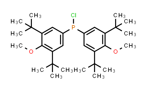 CAS No. 212713-08-1, Bis(3,5-di-tert-butyl-4-methoxyphenyl)chlorophosphine