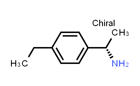 CAS No. 212968-67-7, Benzenemethanamine, 4-ethyl-α-methyl-, (αS)-
