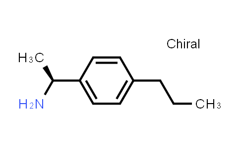 CAS No. 212968-68-8, Benzenemethanamine, α-methyl-4-propyl-, (αS)-