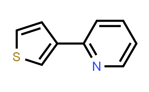 CAS No. 21298-55-5, 2-(Thiophen-3-yl)pyridine